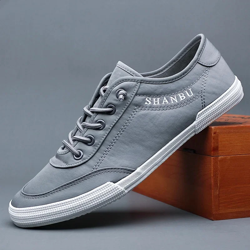Men Shoes Flat Sneakers White Lace-Up Tenis Masculino Plus Size Mens Casual Shoes Lightweight Breathable 260702 - view 4
