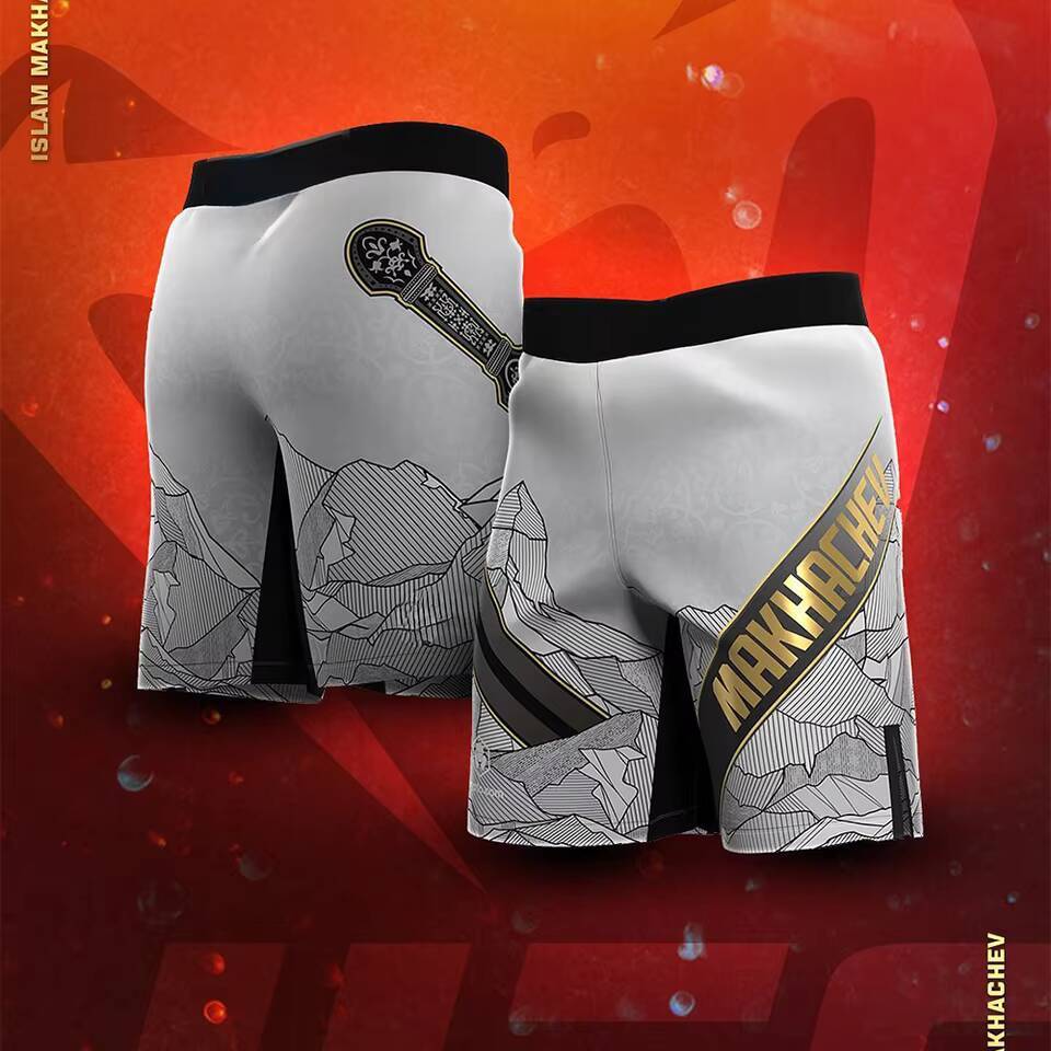 Islam Makhachev Boxing Training Men Summer Fitness Running Casual Loose Breathable Comfortable Sports Shorts W260703