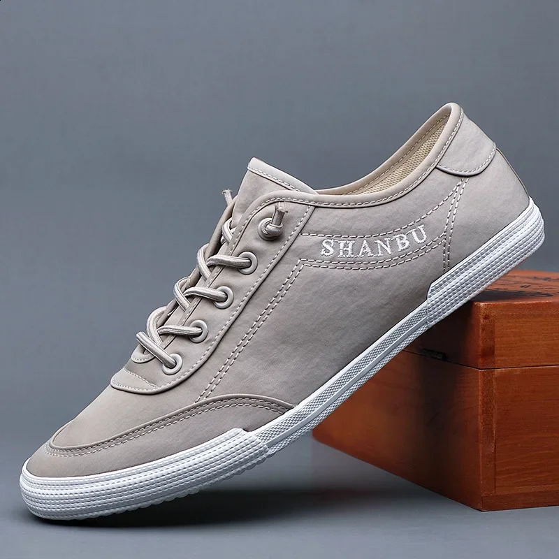 Men Shoes Flat Sneakers White Lace-Up Tenis Masculino Plus Size Mens Casual Shoes Lightweight Breathable 260702 - view 3
