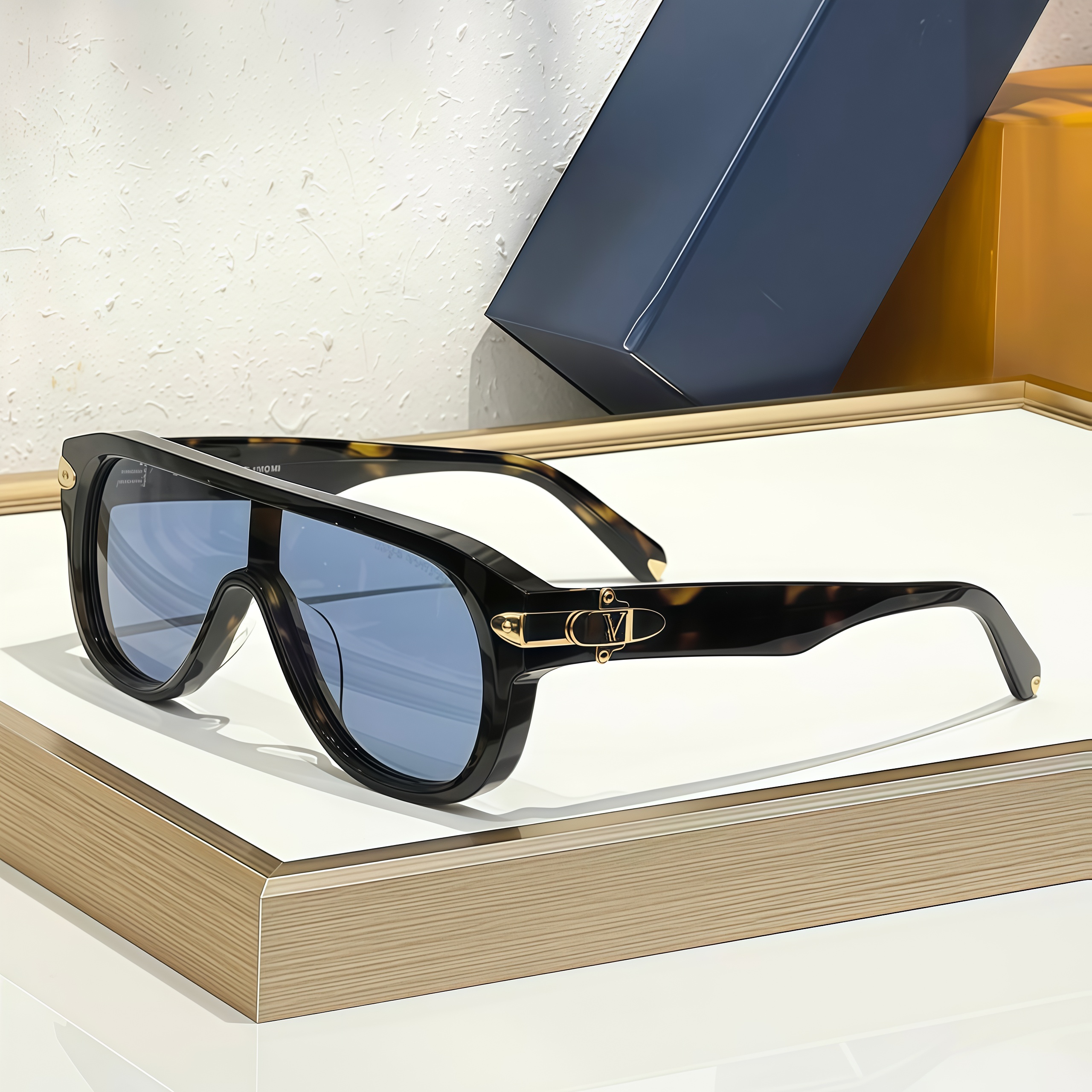 Millionaires Designer Sunglasses Designer Sunglass Large frame pilot model Women Men Glasses Womens Sun glass with sunglasses with box Z2516U