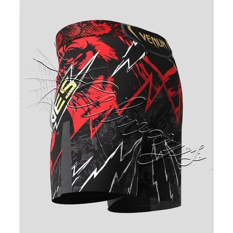Best-selling UFC MMA Men's Sports Fitness Quick Drying Sanda Wrestling Authentic Octagonal Cage Fighting Shorts W260703 - view 3