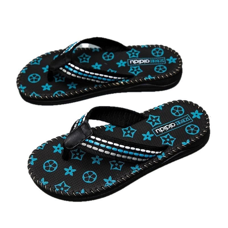 Designer Slides Men Slippers Luxury Flip Flops Summer Sandals Party Fashion Leisure Shock Absorption Work Pool Shoes - view 6