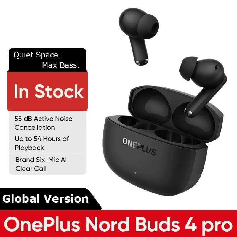 Global Version OnePlus Nord Buds 4 Pro TWS Wireless Earphone 55dB Active Noise Cancellig Bluetooth 60 IP55 Headphone C2607041 - view 3