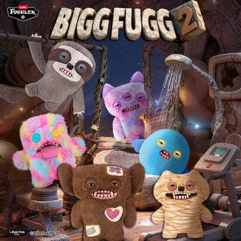 Fuggler Phantasmal Colossal Series Dolls Fan Collection Big Size Fuggl Plush Toys Funny Ugly Christmas Birthday Gifts 48cm 26Y0704