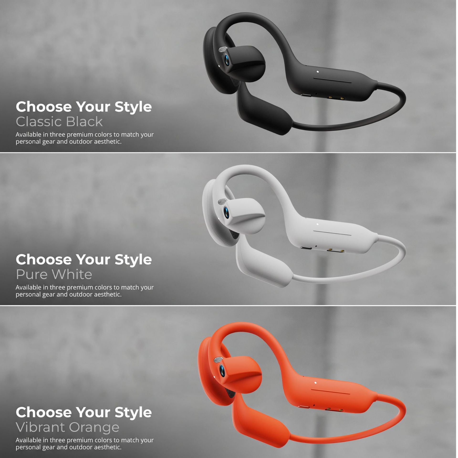 Free Shipping 2026 Smart Bluetooth Headset with Camera, HD Recording Outdoor Sport Earphones, AI Translation for Cycling Hiking - view 5