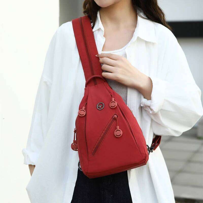 Fashion Chest Large Capacity Shoulder Casual Backpack Lightweight Crossbody Bag High Quality Women's Handbag - view 4