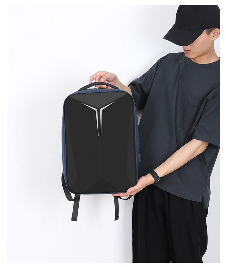 Fashion new sports outdoor bag fashionable laptop bag multifunctional hard shell charging backpack waterproof large capacity leisure business men s ba