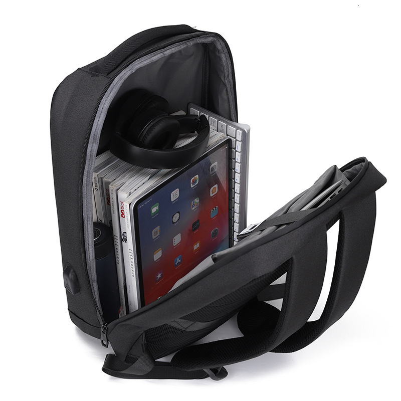 Fashion new sports outdoor bag fashionable laptop bag multifunctional hard shell charging backpack waterproof large capacity leisure business men s ba