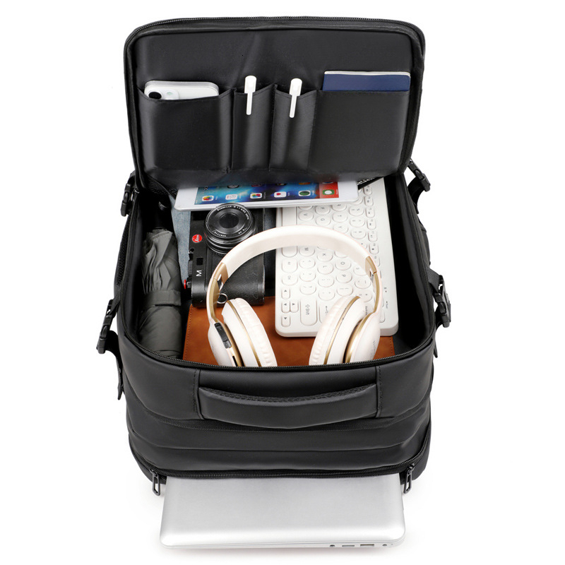 new sports outdoor bag hot selling multifunctional waterproof backpack expandable business commuting backpack large capacity men s travel bag
