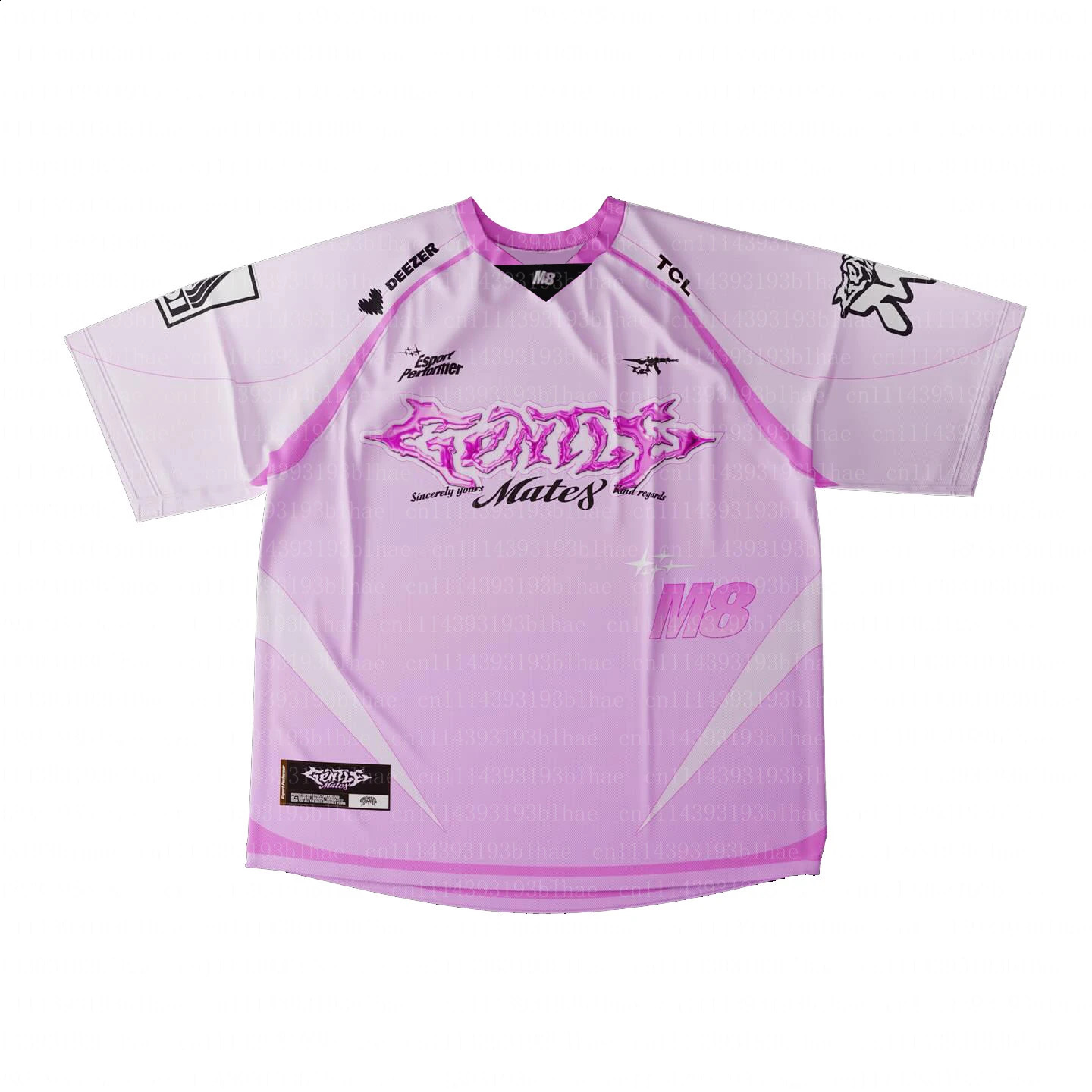 Popluar Esports Fans 2026 M8 Team est T-shirts Fashion 3D Print Short Sleeve Gentle Mates Men Uniform Tees Breathable Tops 260706 - view 5