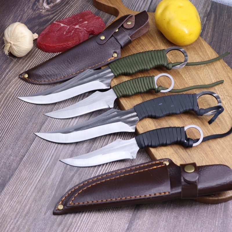 WXCOO Kitchen Knife Hand-Forged Butcher Cleaver BBQ Knife Stainless Steel Boning Knife Fruit Paring Cooking Kitchen Accessories 251231 - view 9