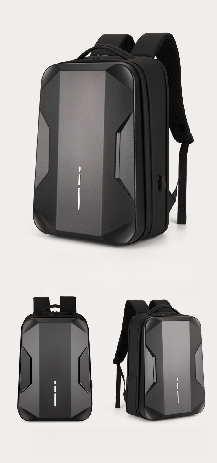 new sports outdoor bag PC hard shell backpack inch keyboard compatible male college student backpack inch gaming laptop bag fashion bag