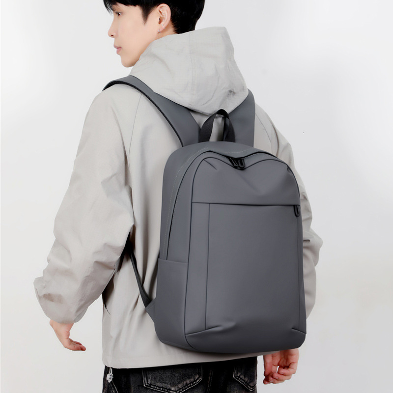 Fashion new backpack travel men s leisure backpack waterproof bag large capacity business computer bag backpack college student backpack trendy bag