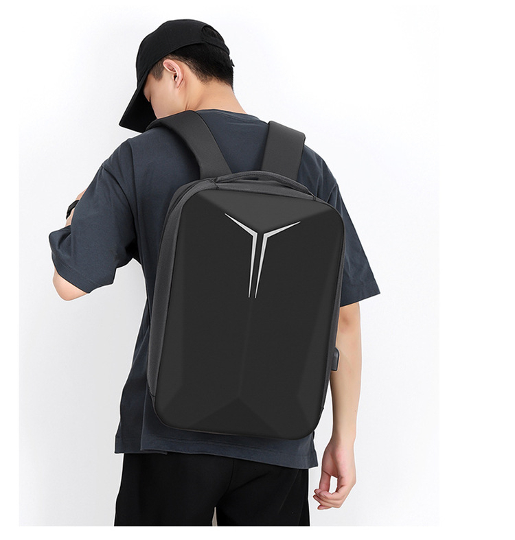 Fashion new sports outdoor bag fashionable laptop bag multifunctional hard shell charging backpack waterproof large capacity leisure business men s ba