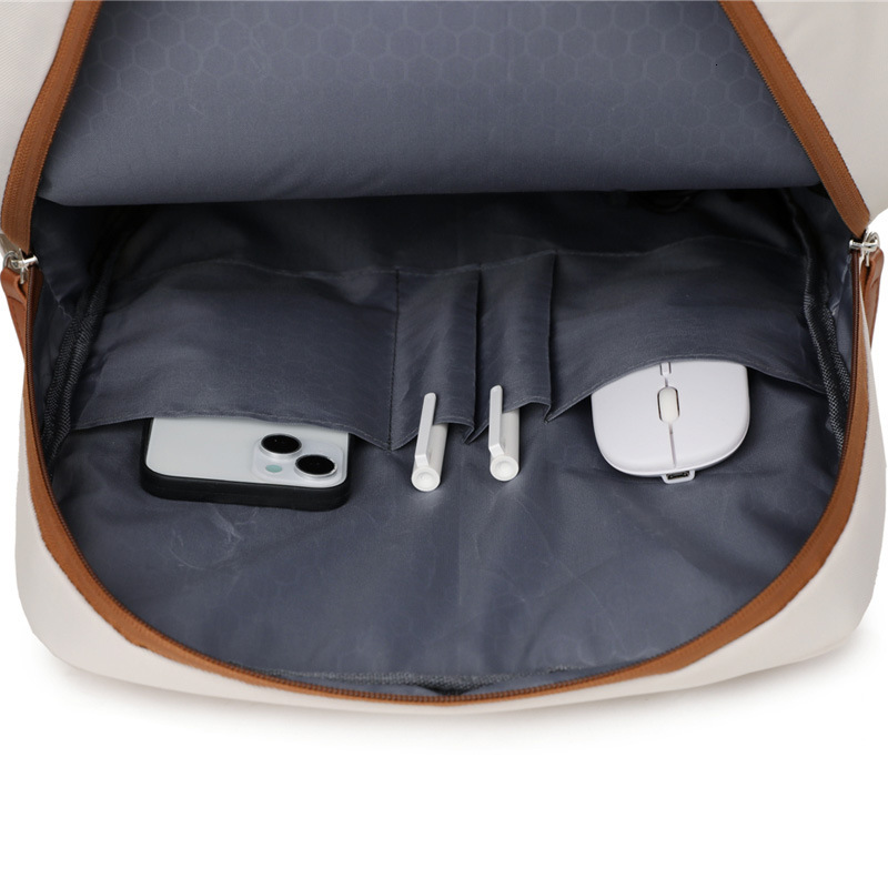 New Fashion Bag Outdoor Sports Bag Backpack Leisure Travel Large Capacity Backpack Lightweight Business Laptop Bag Suitable for Middle School Students