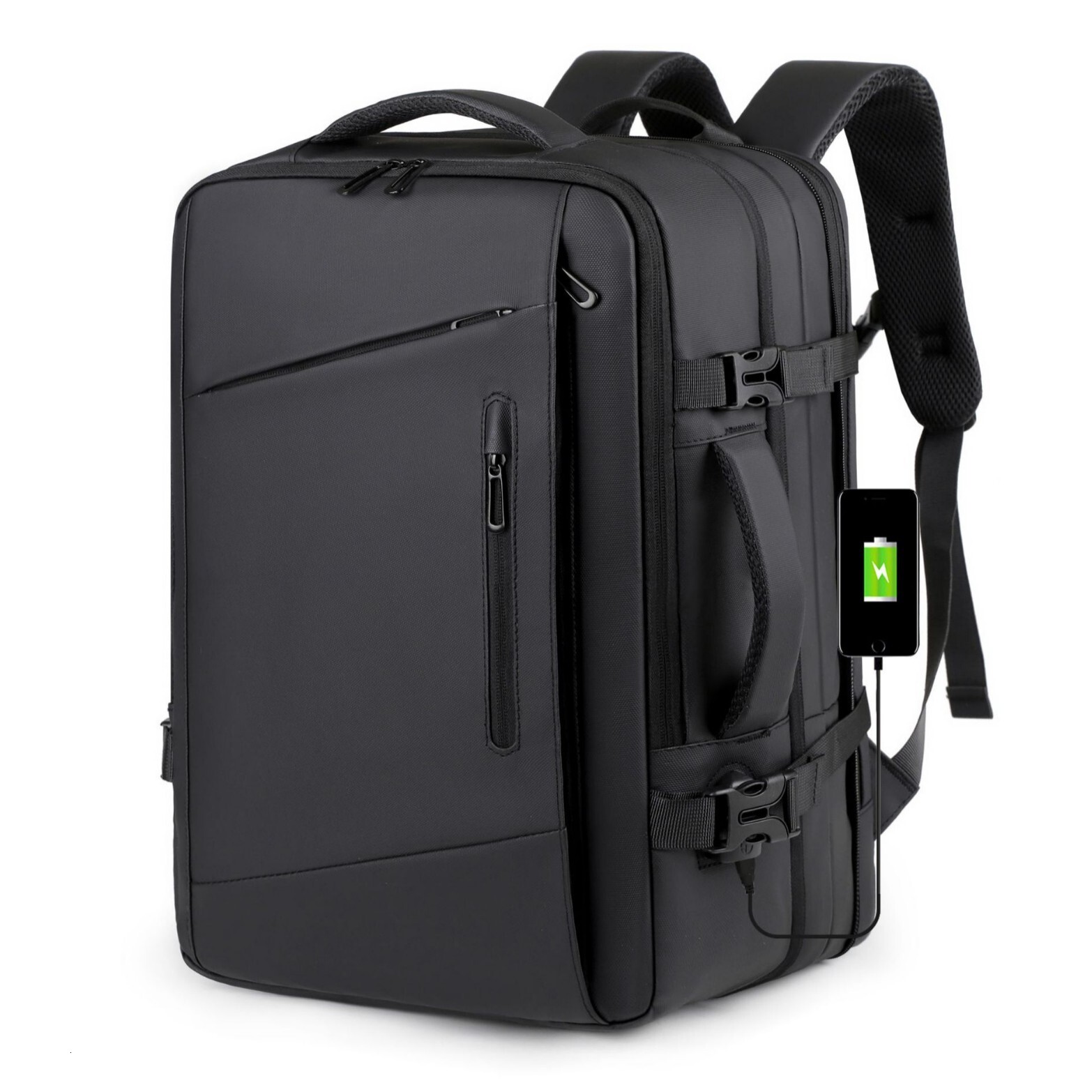Fashion New Business Backpack Backpack Expandable Travel Laptop Bag Commuter Large Capacity Men s High Quality Luxury Backpack