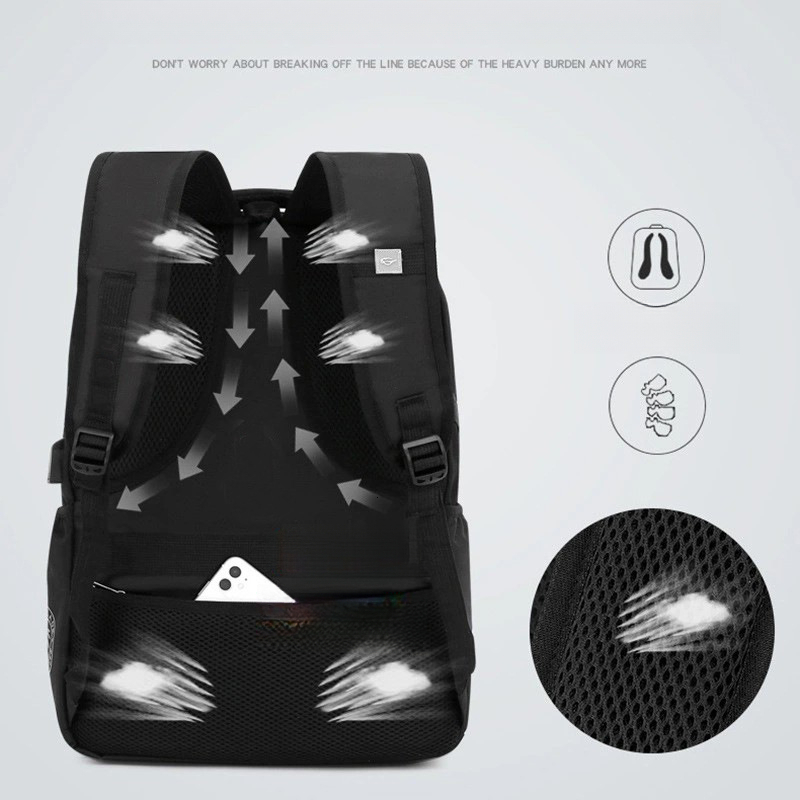 Fashion new sports outdoor bag light luxury fashion bag large capacity men s business backpack laptop backpack travel bag gift bag student backpack