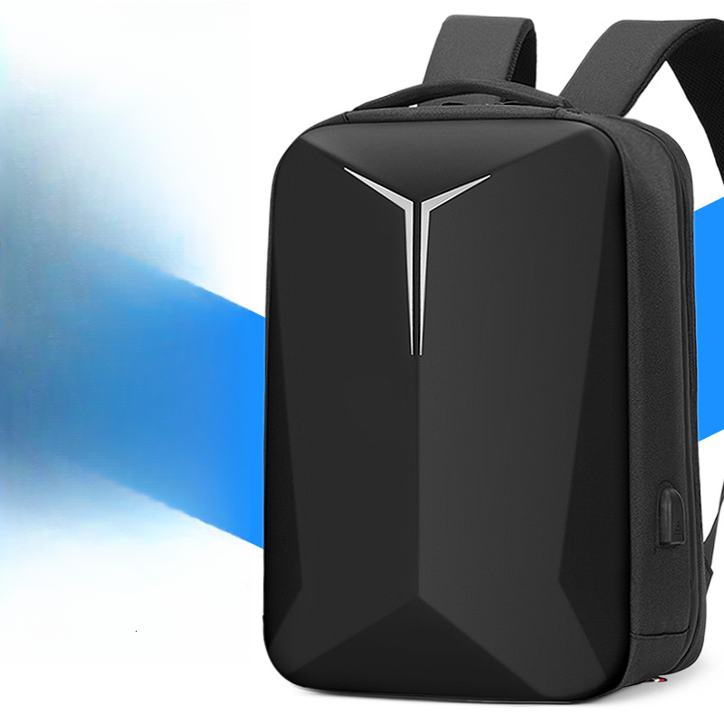 Fashion new sports outdoor bag fashionable laptop bag multifunctional hard shell charging backpack waterproof large capacity leisure business men s ba