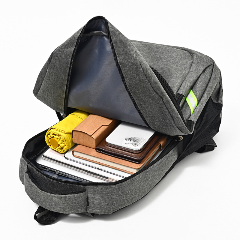 Fashion New Fashion Bag Wallet Card Bag Solid Color Business Backpack New Large Capacity Student Backpack Fashion Simple Outdoor Travel Leisure Backpa
