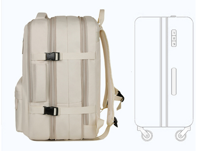 Fashion New fashionable couple travel backpack with large capacity lightweight and multifunctional backpack suitable for short distance and business t