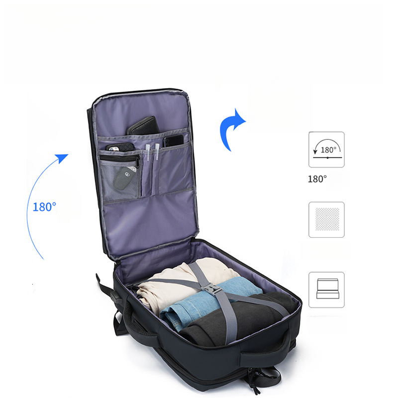 New Large Capacity Men s Business Travel Backpack Suitable for Short and Business Travel Inch Laptop Backpack with Customized Logo Luggage Bag
