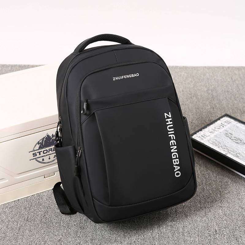 New Film Business Commuter Backpack Large Capacity Computer Backpack Fashion College Student Backpack Elite Leisure Multi functional Bag