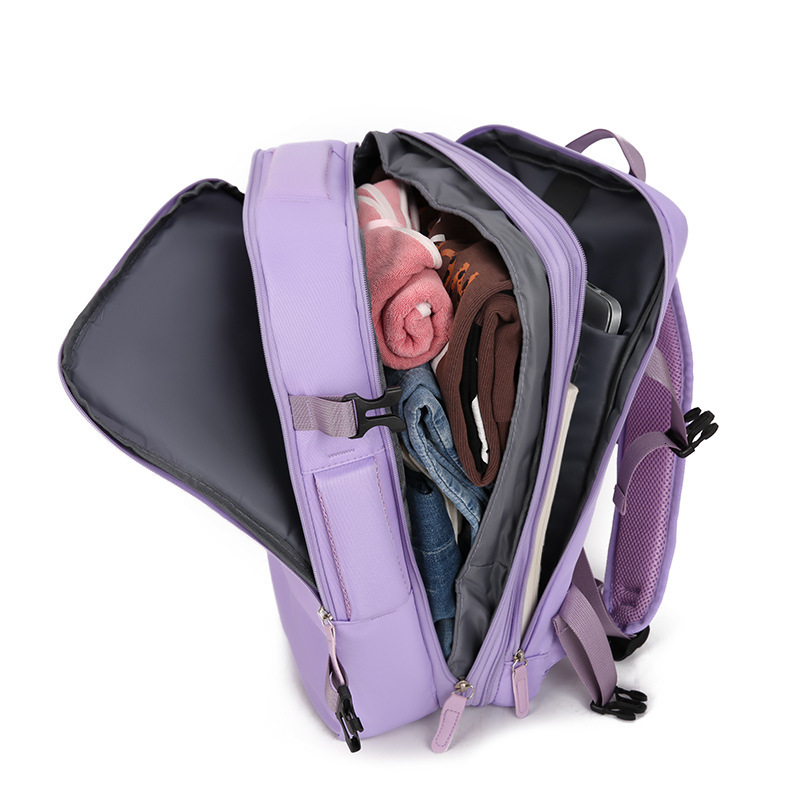 New Sports Outdoor Bag Cross border Backpack Large Capacity Short Distance Travel Bag Multi functional Business Luggage College Student Bag Fashion Ba