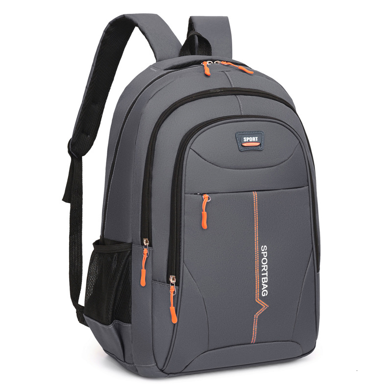 Fashion new luxury leisure backpack with neutral letter printing student backpack outdoor waterproof laptop business backpack sports outdoor bag