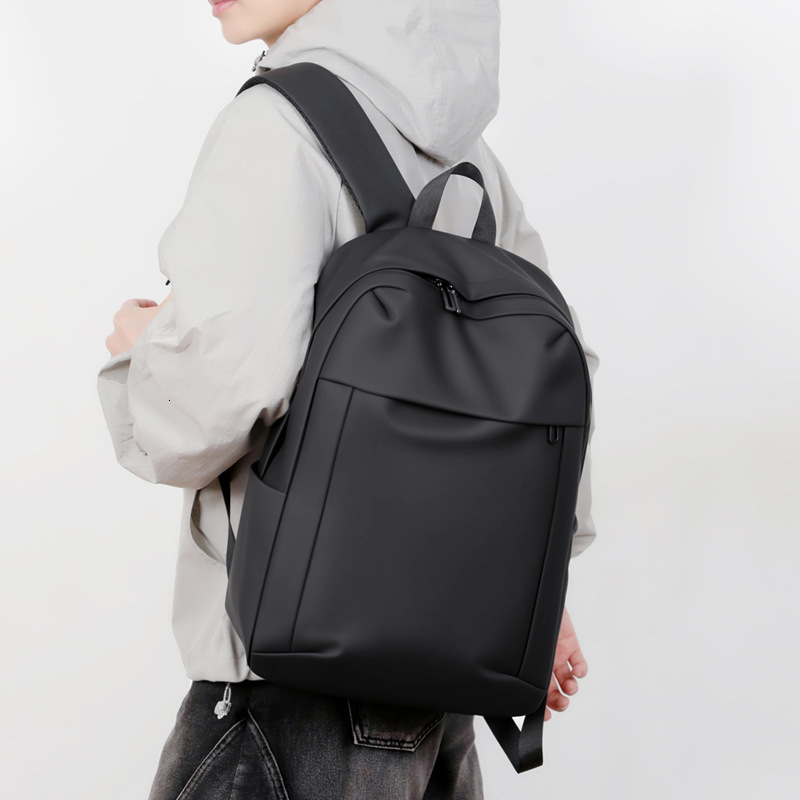 Fashion new backpack travel men s leisure backpack waterproof bag large capacity business computer bag backpack college student backpack trendy bag