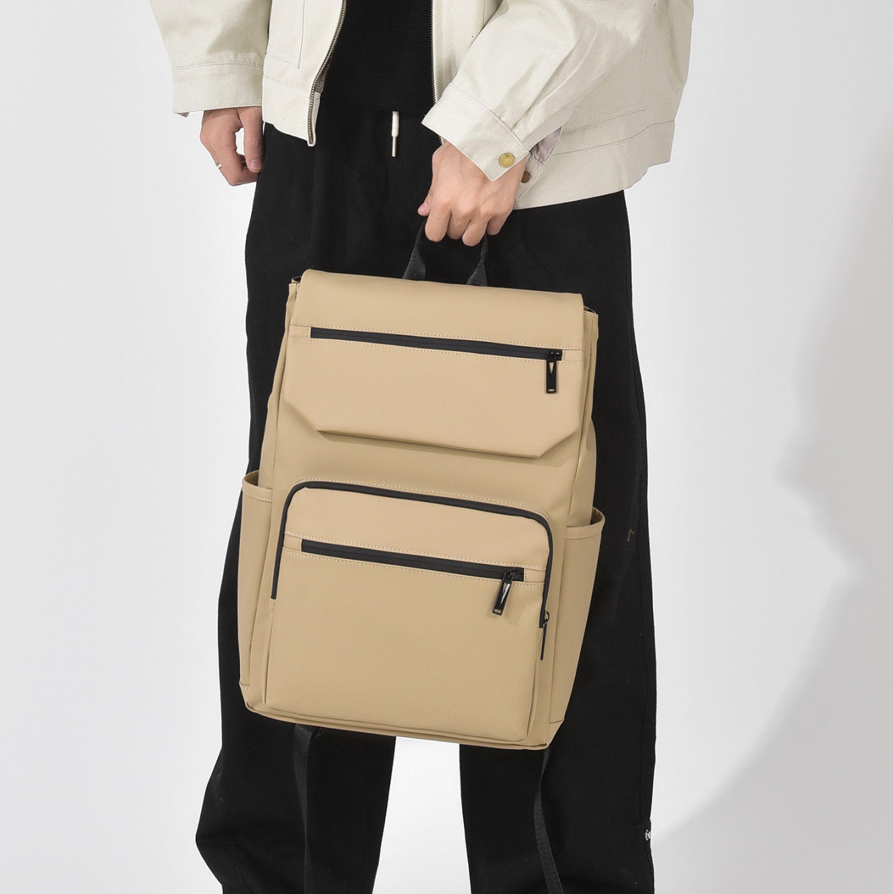 Fashion New Outdoor Bag Fashion Bag Men s Leisure Fashion Backpack Men s Business Commuter Large Capacity Laptop Bag Travel Backpack Student Backpack