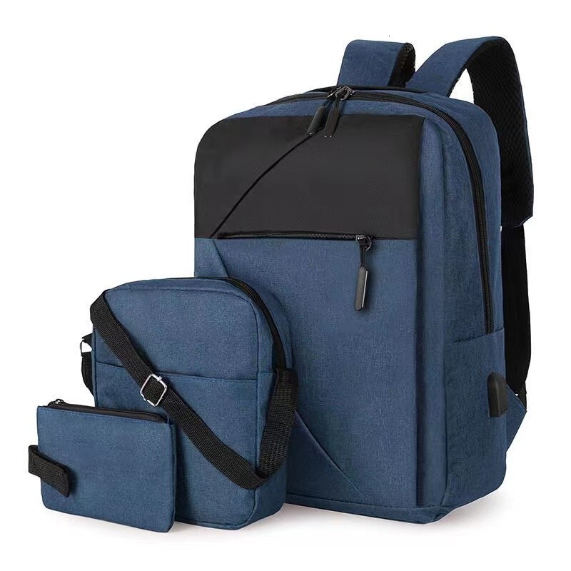 New Elite Backpack Large Capacity Men s Trendy Multi functional Backpack Business Outdoor Travel High School Student Backpack Fashion Bag