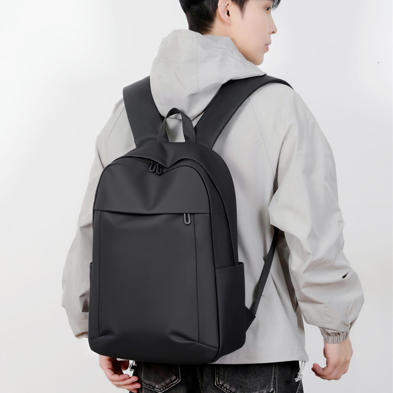 Fashion new backpack travel men s leisure backpack waterproof bag large capacity business computer bag backpack college student backpack trendy bag