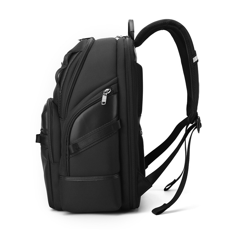 Fashion New Fashion Bag Nylon Men s Multi functional Business Leisure Travel Laptop Backpack with Luggage Design Light Luxury Bestselling Sports Outdo