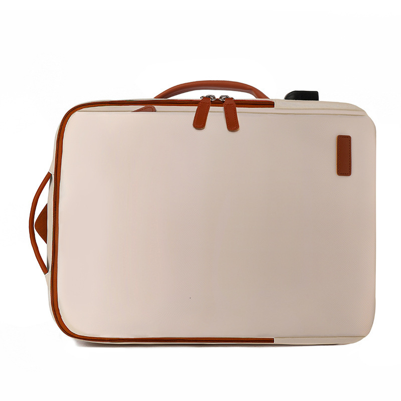Fashion Business Elite Multi functional Bag Sports Outdoor Bag Expandable Luxury High end Neutral Hand Luggage Bag Large Capacity Multi layer Storage 