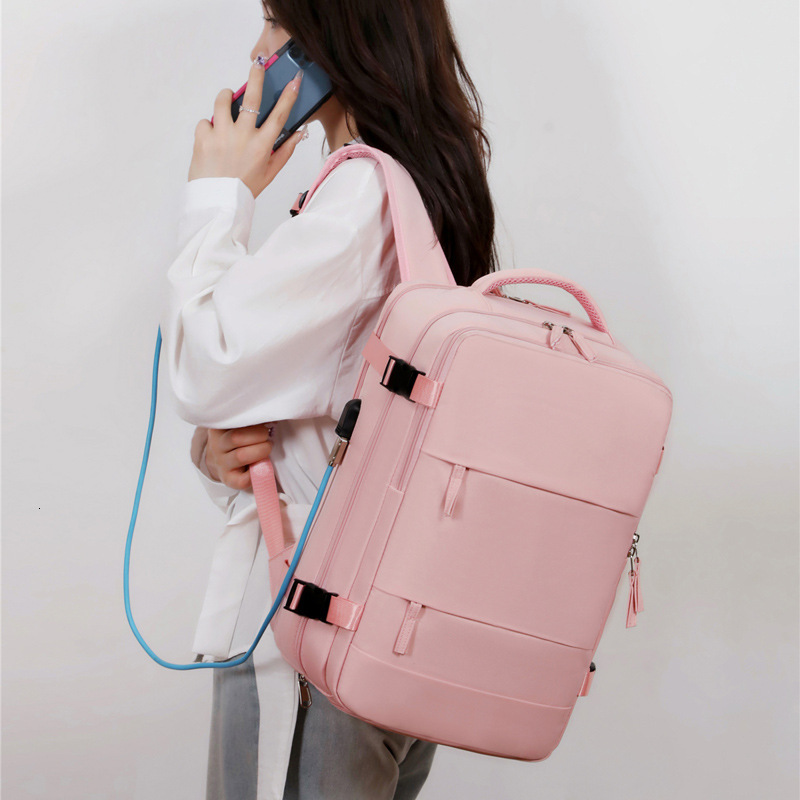 new business backpack wallet card bag commuting outdoor dry wet separation independent shoe compartment multifunctional travel bag luxury backpack