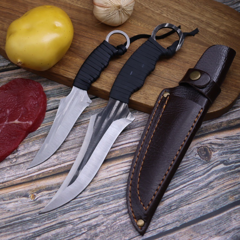 WXCOO Kitchen Knife Hand-Forged Butcher Cleaver BBQ Knife Stainless Steel Boning Knife Fruit Paring Cooking Kitchen Accessories 251231 - view 7