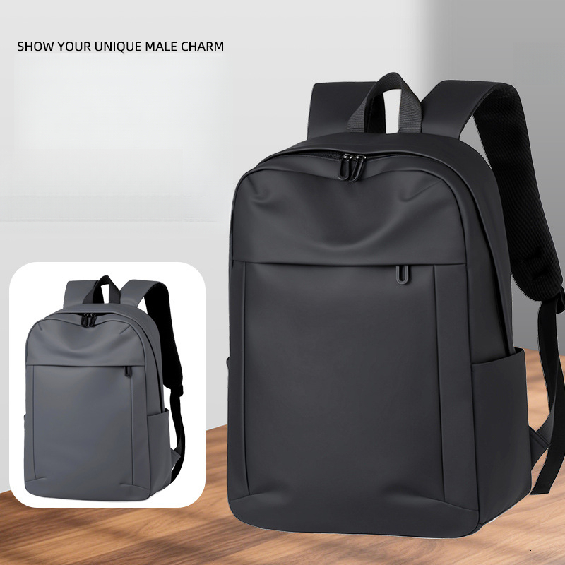 Fashion new backpack travel men s leisure backpack waterproof bag large capacity business computer bag backpack college student backpack trendy bag