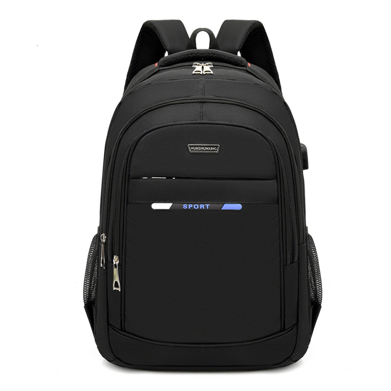New Men s Backpack Fashion and Leisure Large Capacity Simple Student Backpack Business Elite Computer Bag Commuter Bag Hiking and Mountaineering Bag