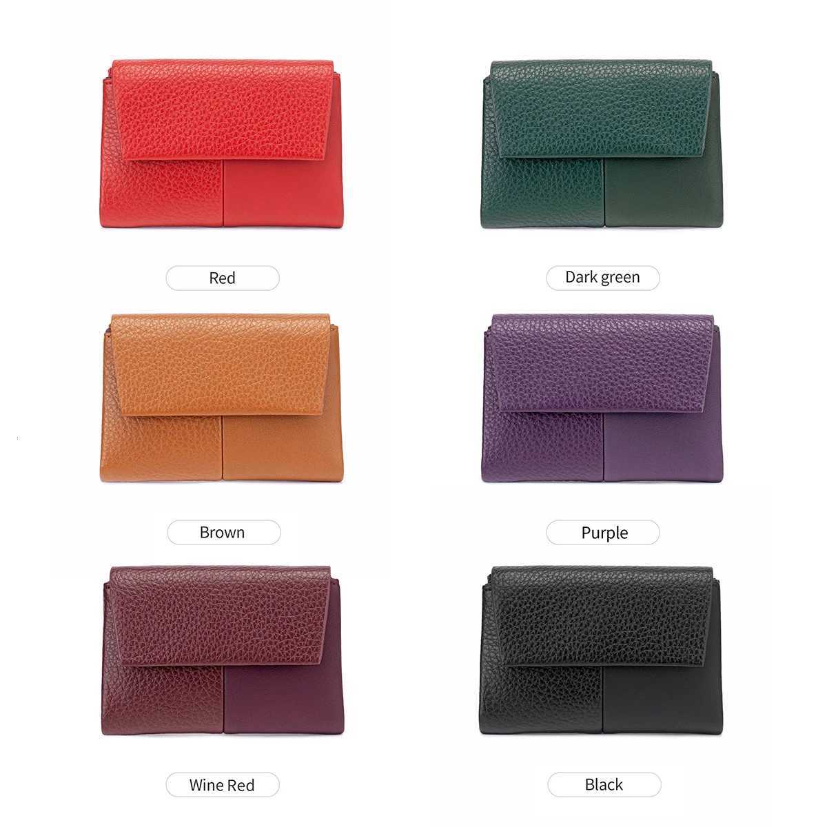 Tri-fold Womens Wallet Multi-card RFID Slot Card Holder Fashionably Simple Large Capacity Clutch bag with Zipper Coin Pocket H260707