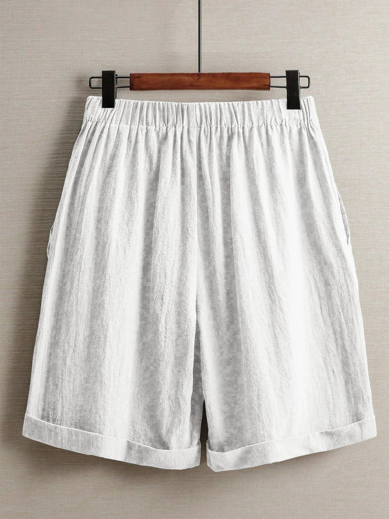 Summer womens thin fivepoint pants wideleg casual straightleg highwaisted fashionable outdoor sports 260707