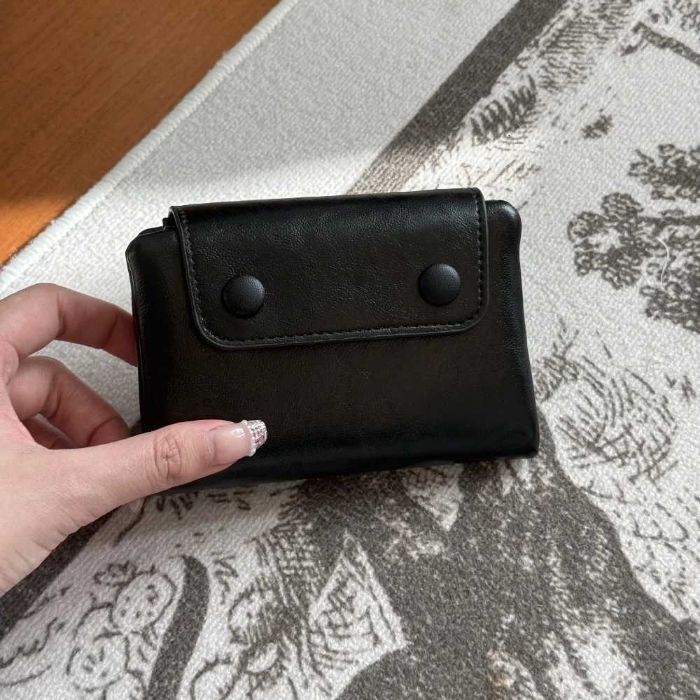 Wallet Ort Leather Texture for Women Multi-Purpose Coin Purse Zipper Closure Fre Sle Student Faion 2026 Korean New Model H260707