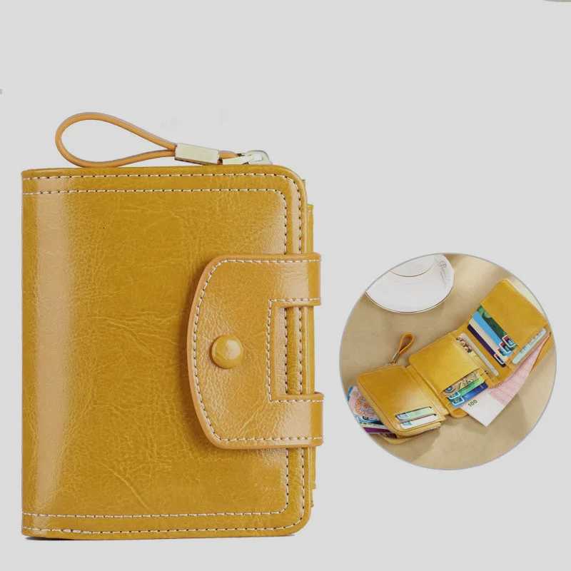 Multi-color Leather WERLLANDS Wristlet PU Snap Button Unisex Short Wallet H260707