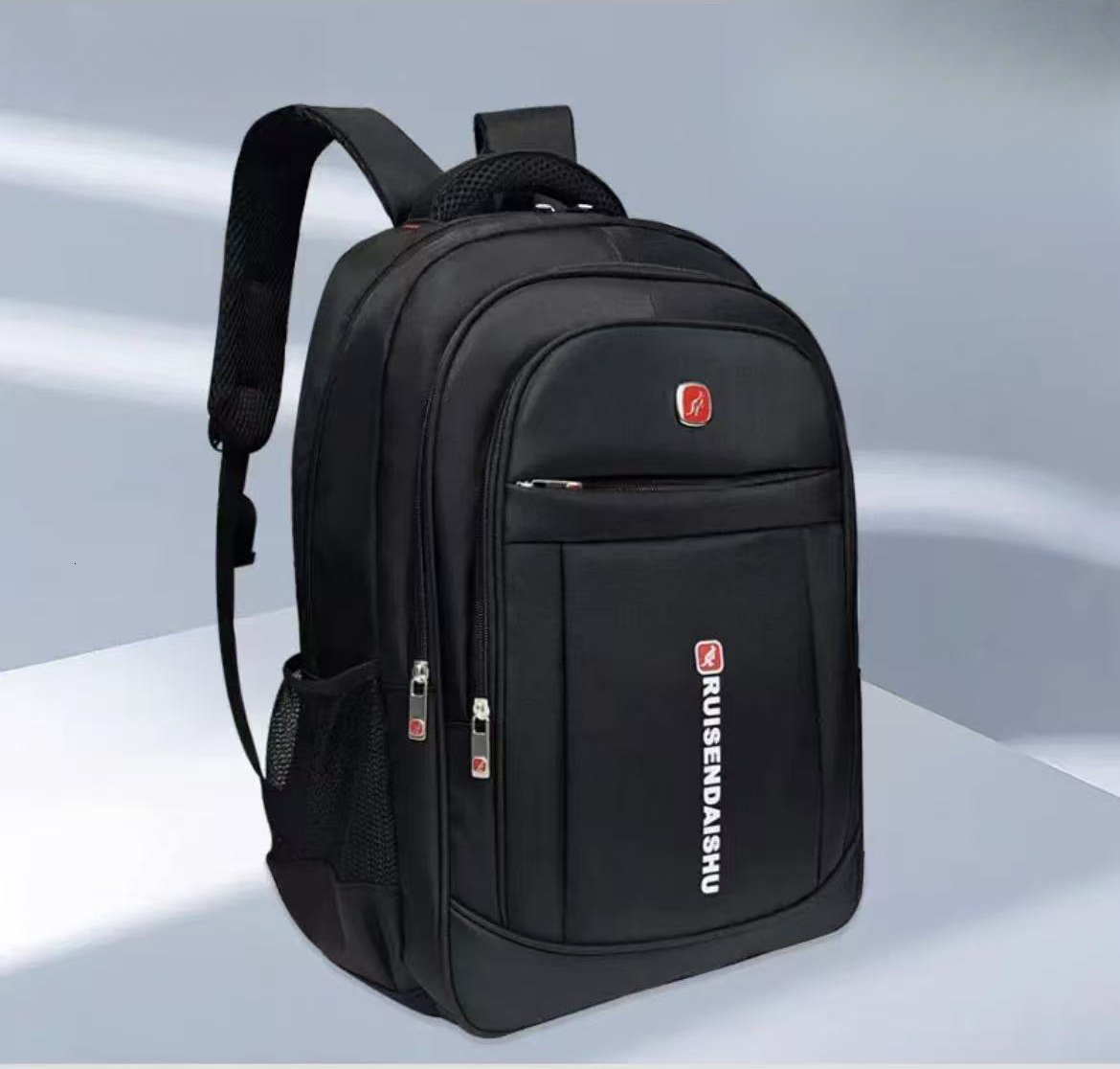 New Men s Backpack Fashion and Leisure Large Capacity Simple Student Backpack Business Elite Computer Bag Commuter Bag Hiking and Mountaineering Bag