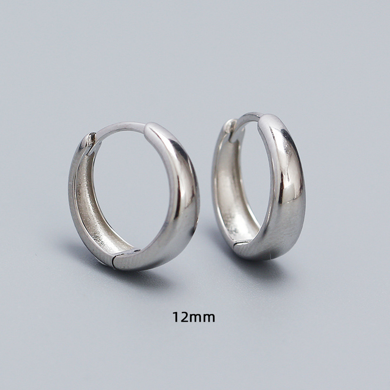 minimalist s925 sterling silver designer stud earrings for women small fashion elegant daily wear jewelry birthday gifts for ladies free shipping