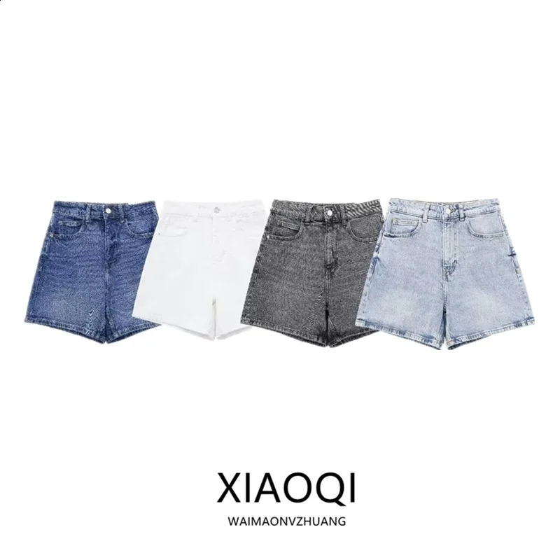 Summer Womens Casual Faionable Loose High Waist Comfortable ort Pants Wide Leg Jeans orts 260707
