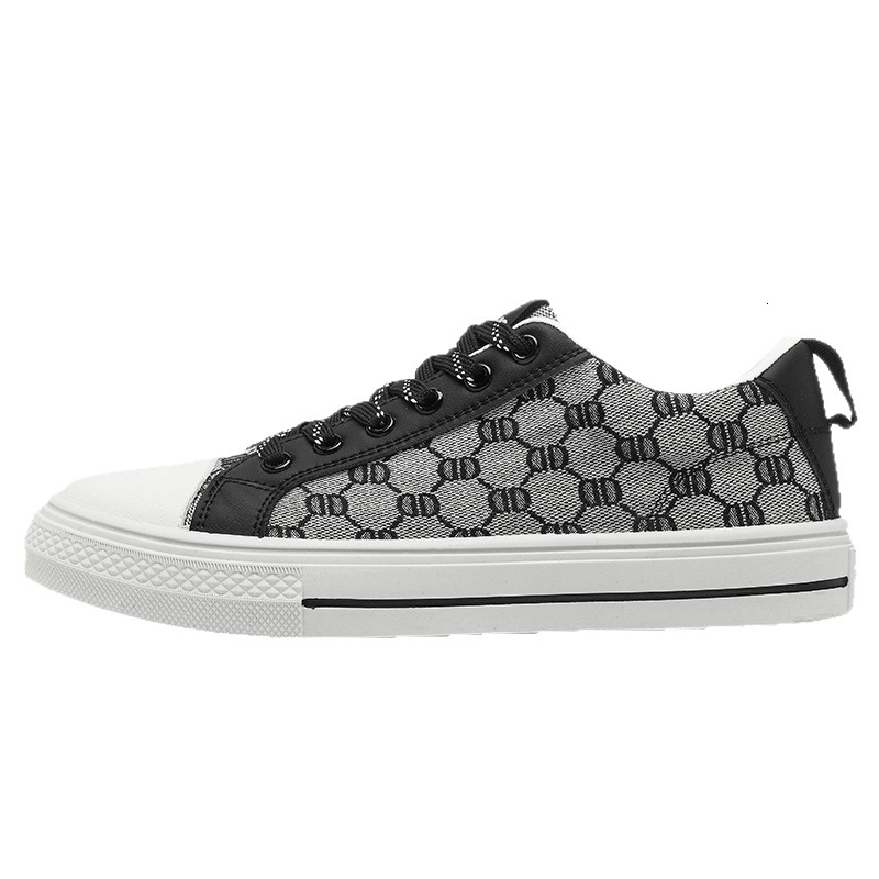 2026 Spring Men's Canvas Shoes Trendy Casual Couple Style Student Korean Version Lace-up Low-top Sneakers - view 6