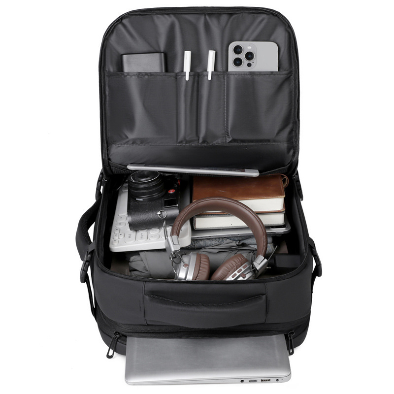 New Elite Backpack for Men with a sense of luxury expandable business travel large capacity backpack laptop backpack gift bag wholesale