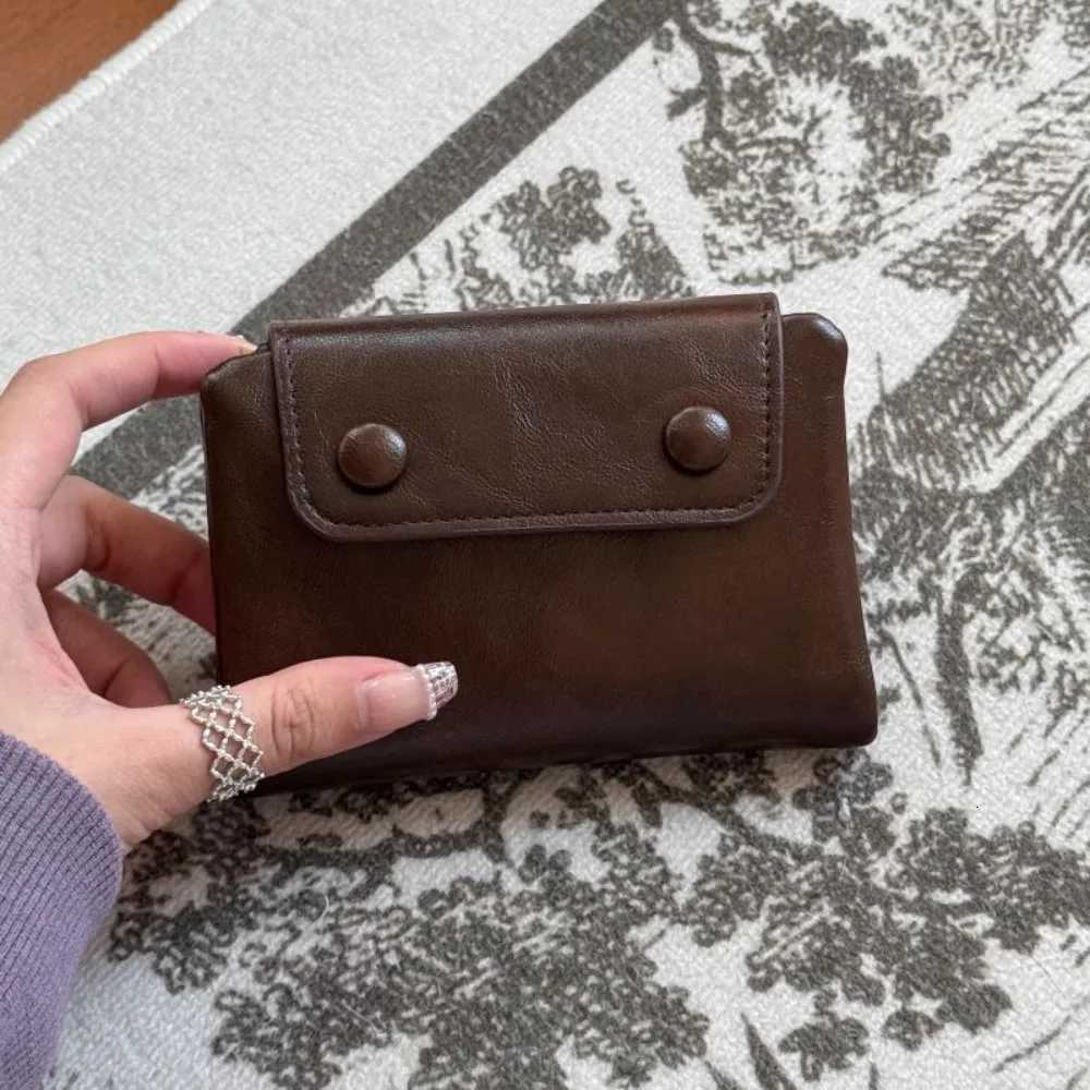 Wallet Ort Leather Texture for Women Multi-Purpose Coin Purse Zipper Closure Fre Sle Student Faion 2026 Korean New Model H260707