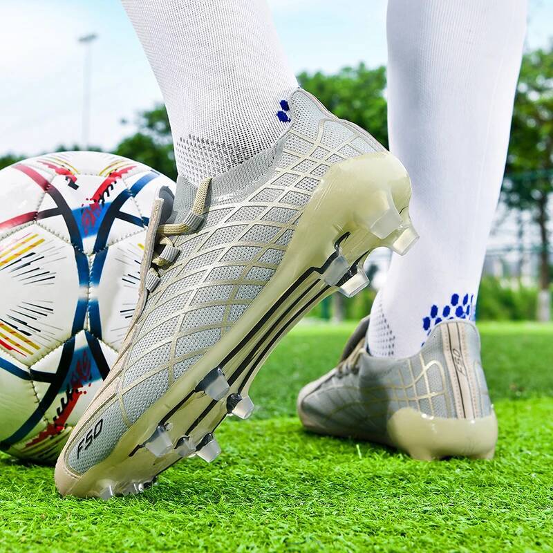 8552 High Quality Mens Shoes Training F50/FG Outdoor Sport Football Boots Adult Long Spikes Non Slip Match Soccer Cleats 26Y0707 - view 6