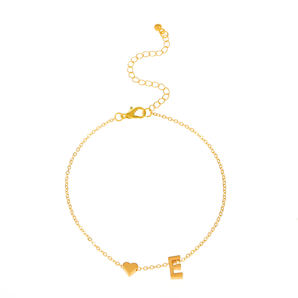 Women's Elegance-Inspired Personal Name Charm Bangle - Durable Metal Construction
